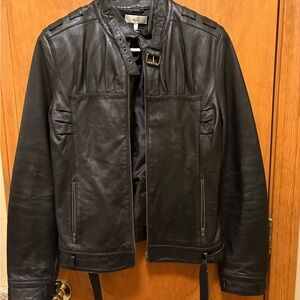 Women’s Black Leather Jacket